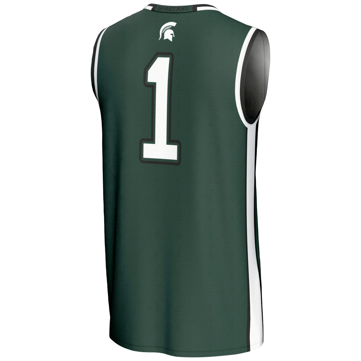 #1 Michigan State Spartans GameDay Greats Lightweight Basketball Jersey - Green