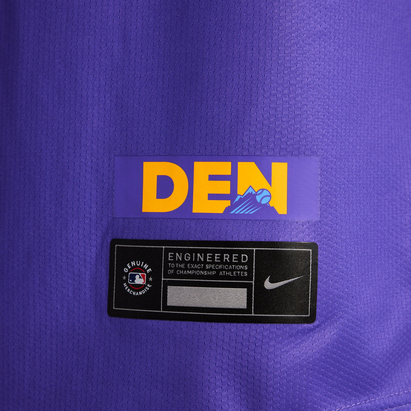Colorado Rockies Nike Purple/Light Blue 2025 City Connect Limited Jersey