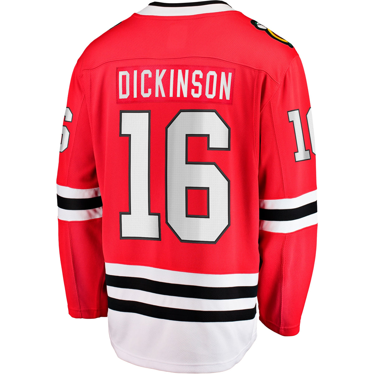 Chicago Blackhawks Jason Dickinson Fanatics Red Home Breakaway Jersey