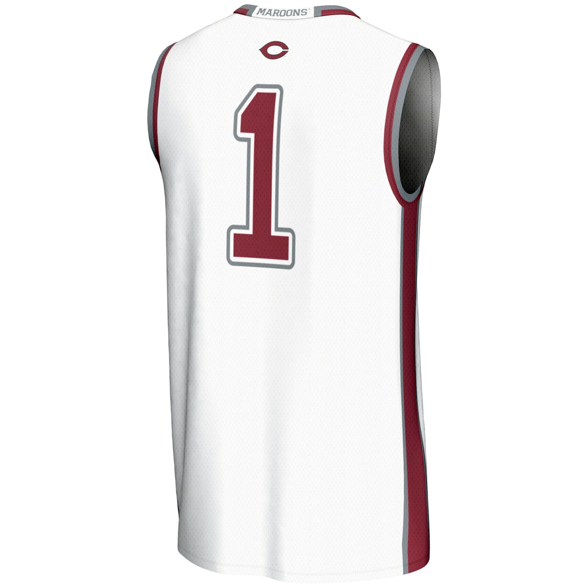 #1 UChicago Maroons GameDay Greats Lightweight Basketball Jersey - White
