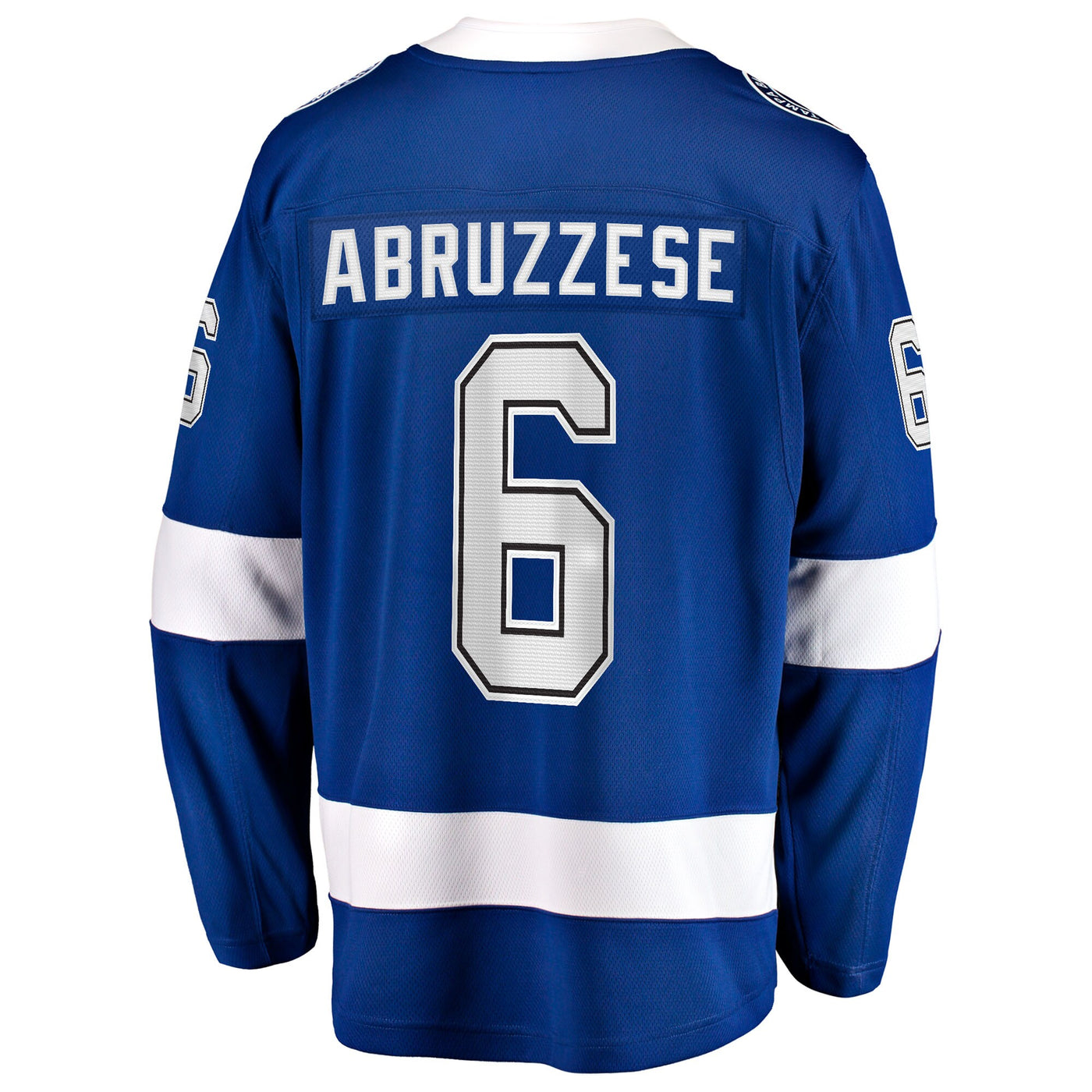 Tampa Bay Lightning Nick Abruzzese Fanatics Blue Home Breakaway Jersey