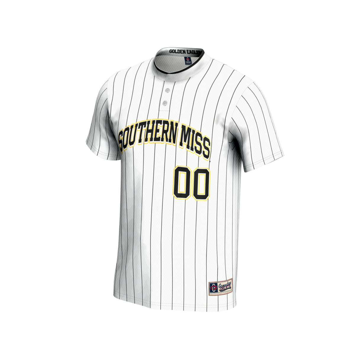 Southern Miss Golden Eagles GameDay Greats NIL Pick-A-Player Lightweight Softball Jersey - White