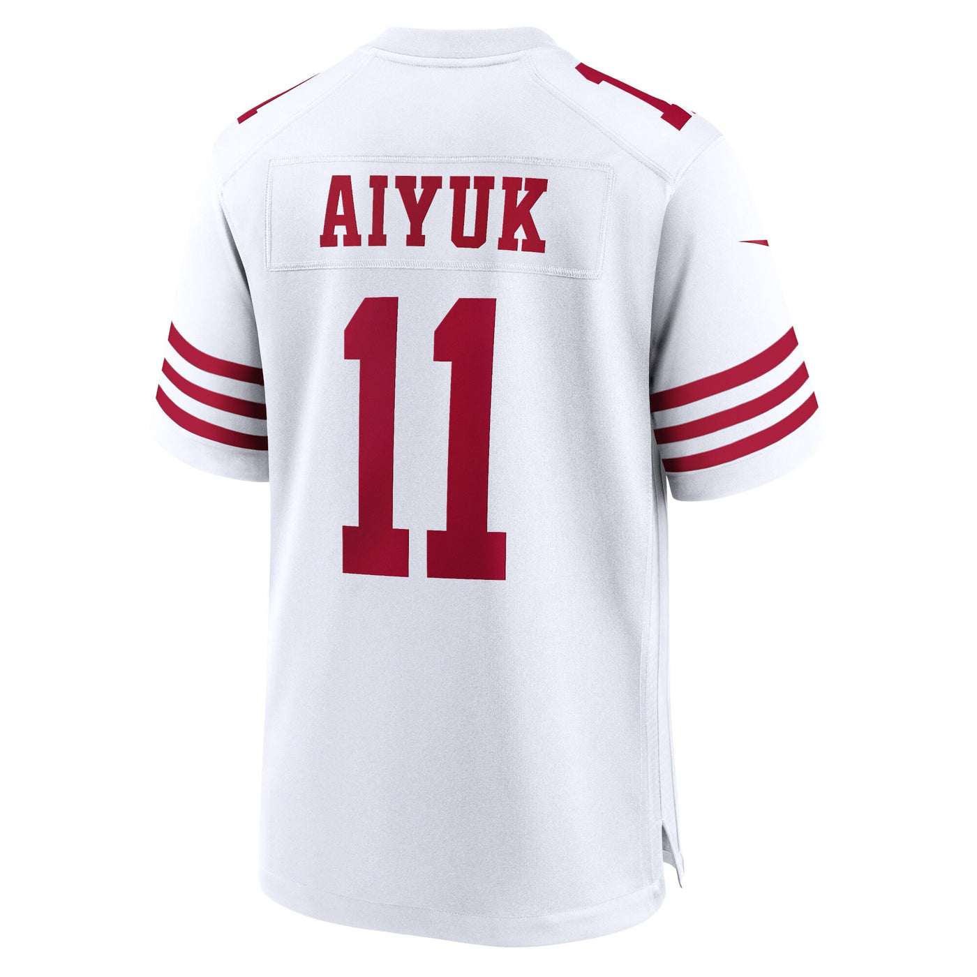 San Francisco 49ers Brandon Aiyuk Nike White Player Game Jersey