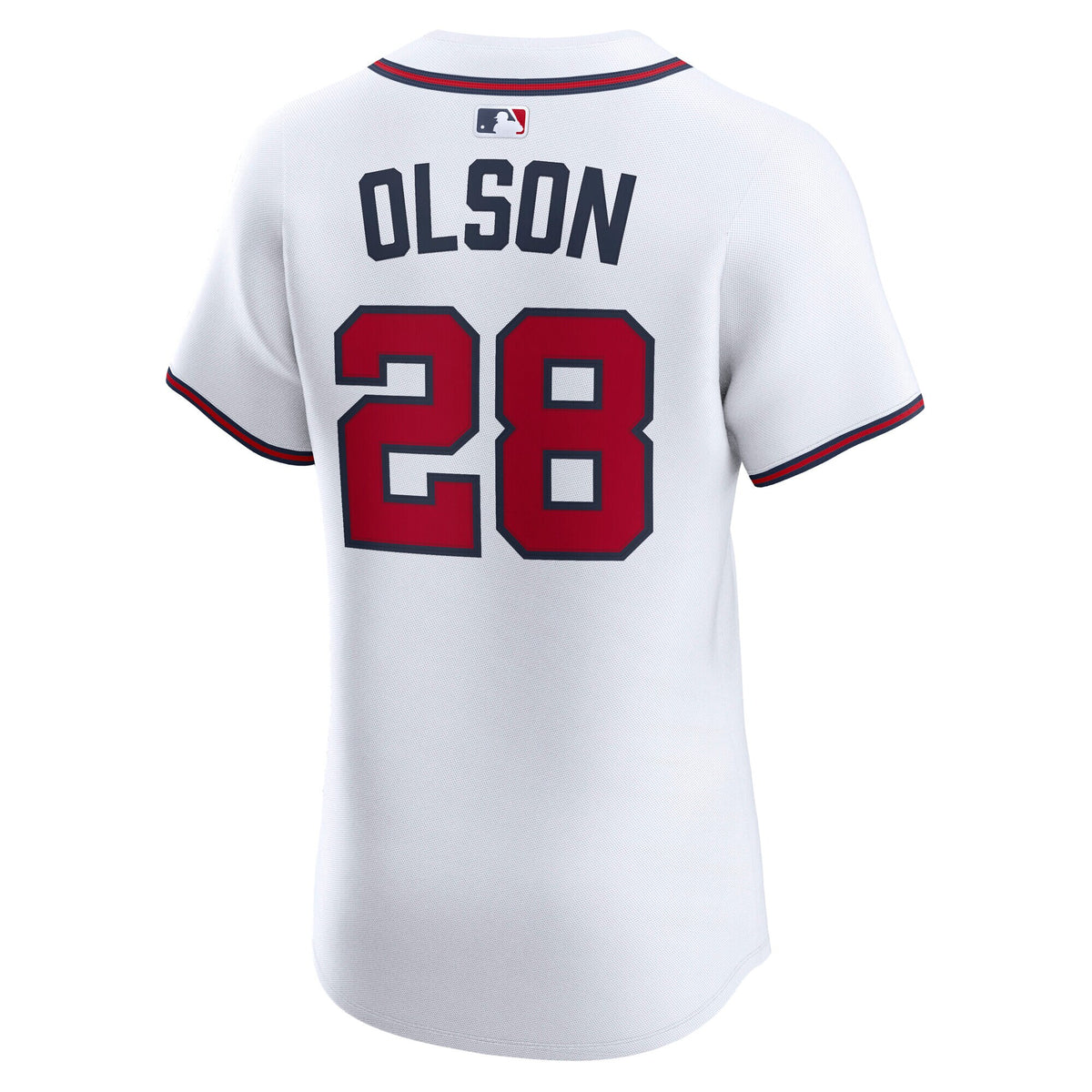 Atlanta Braves Matt Olson White Home Elite Player Jersey