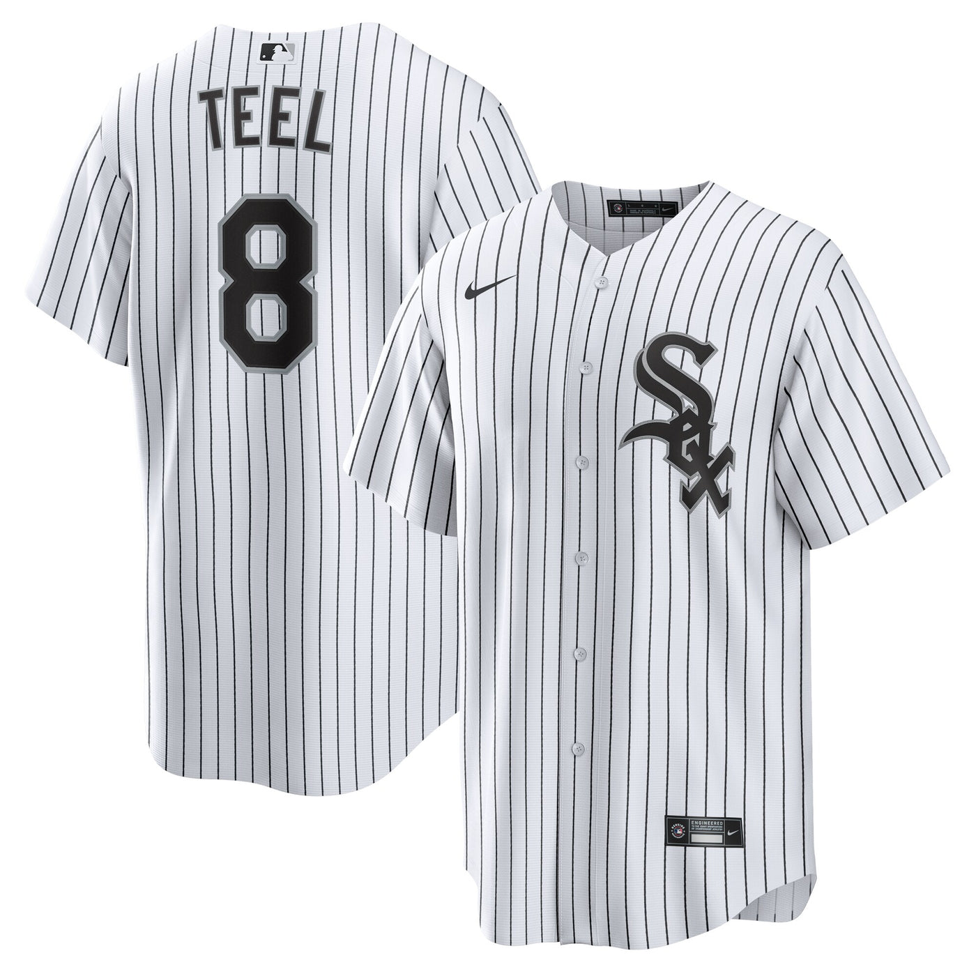 Chicago White Sox Kyle Teel Nike White Home Replica Jersey