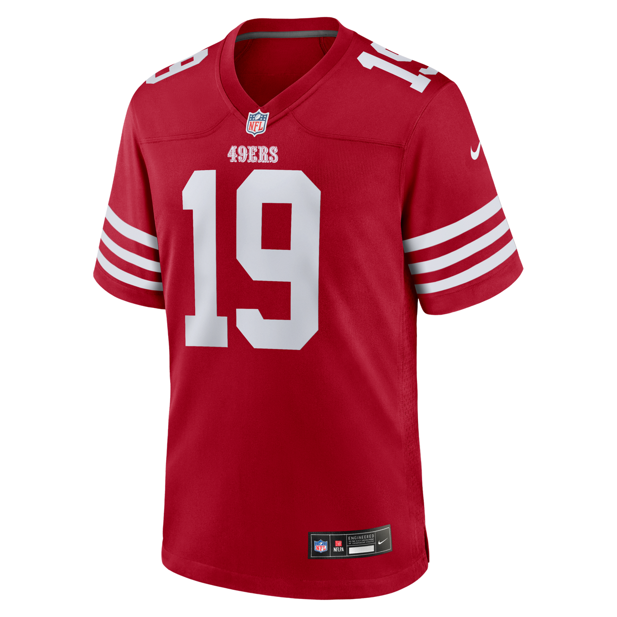 San Francisco 49ers Trent Taylor Scarlet Team Game Jersey