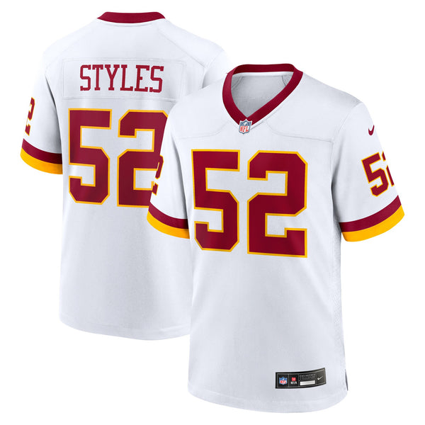 Washington Commanders Sonny Styles Nike White Game Super Bowl Era Jersey