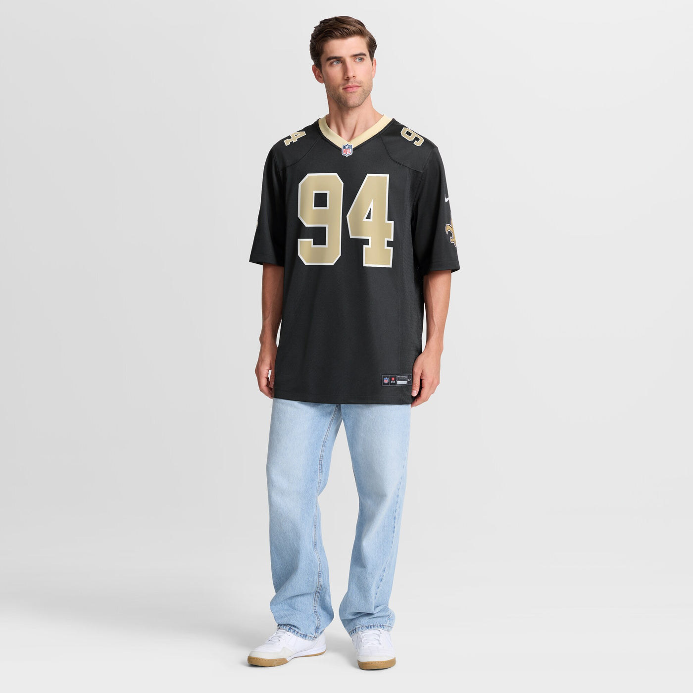 New Orleans Saints Cameron Jordan Nike Black Game Jersey