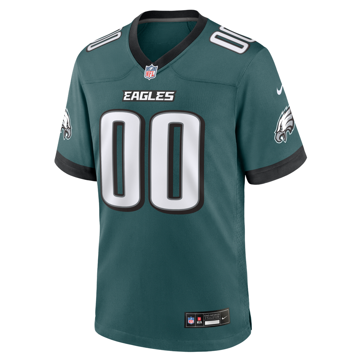 Philadelphia Eagles Jonathan Greenard Midnight Green Game Jersey