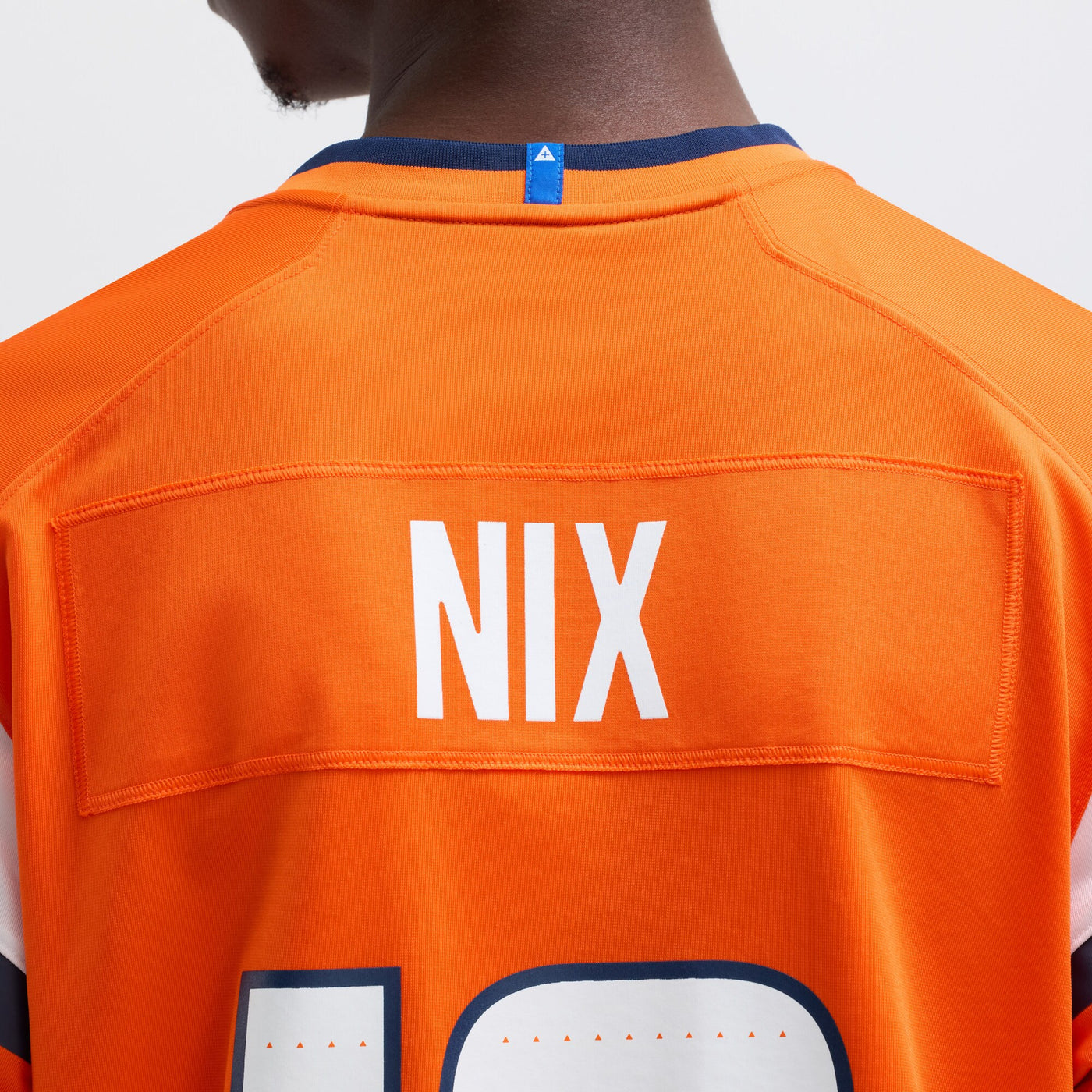 Denver Broncos Bo Nix Nike Orange Player Game Jersey
