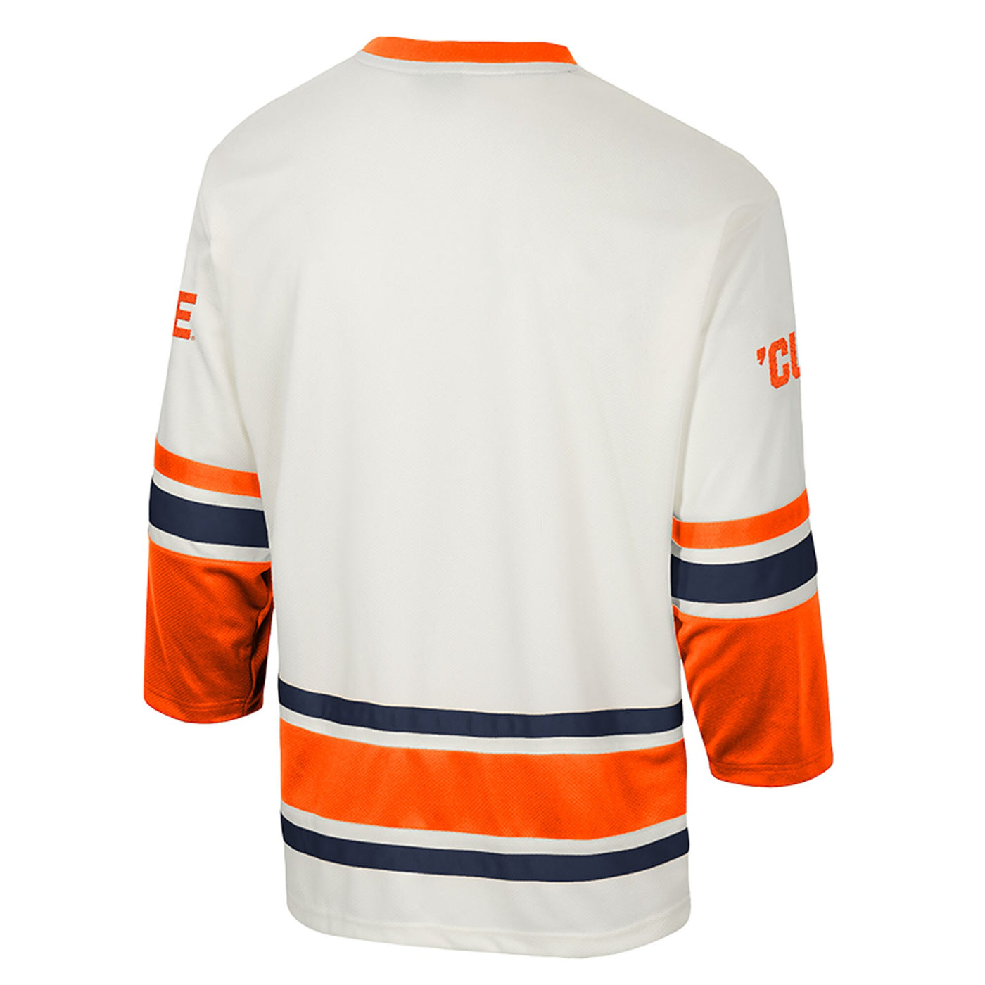 Colosseum Cream Syracuse Orange Puck Proud Fashion Hockey Jersey