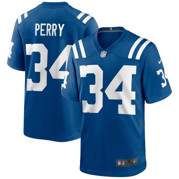 Indianapolis Colts Joe Perry Royal Game Retired Player Jersey