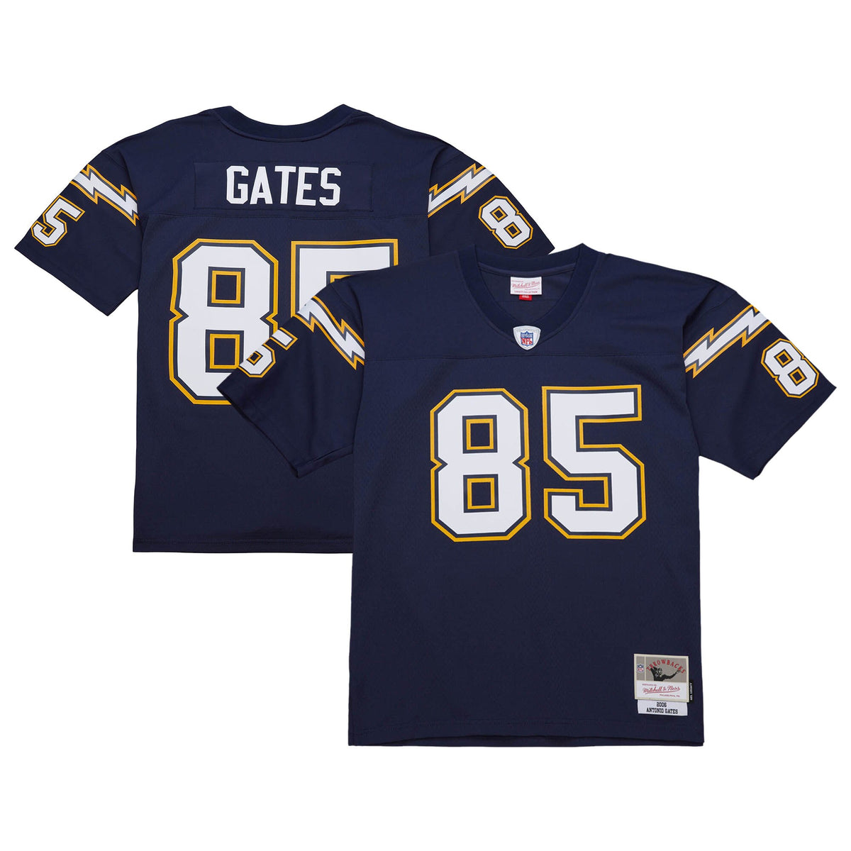 Los Angeles Chargers Antonio Gates Mitchell & Ness Navy 2006 Legacy Replica Jersey