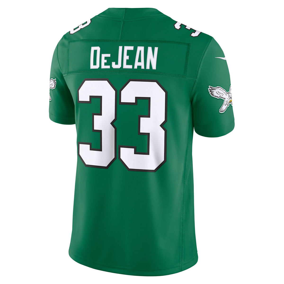 Philadelphia Eagles Cooper DeJean Kelly Green Alternate Vapor F.U.S.E. Stitched Limited Jersey