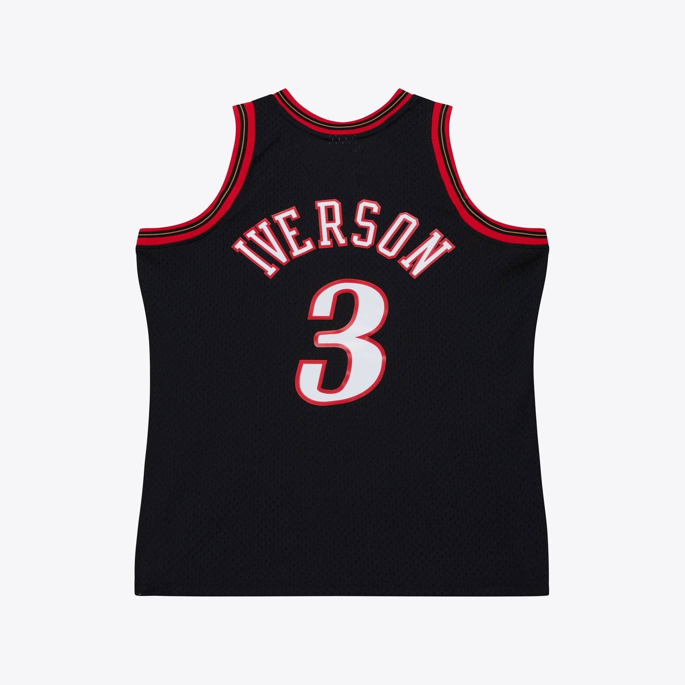 Philadelphia 76ers Mitchell & Ness Allen Iverson 1997 Dark Authentic Jersey - Black