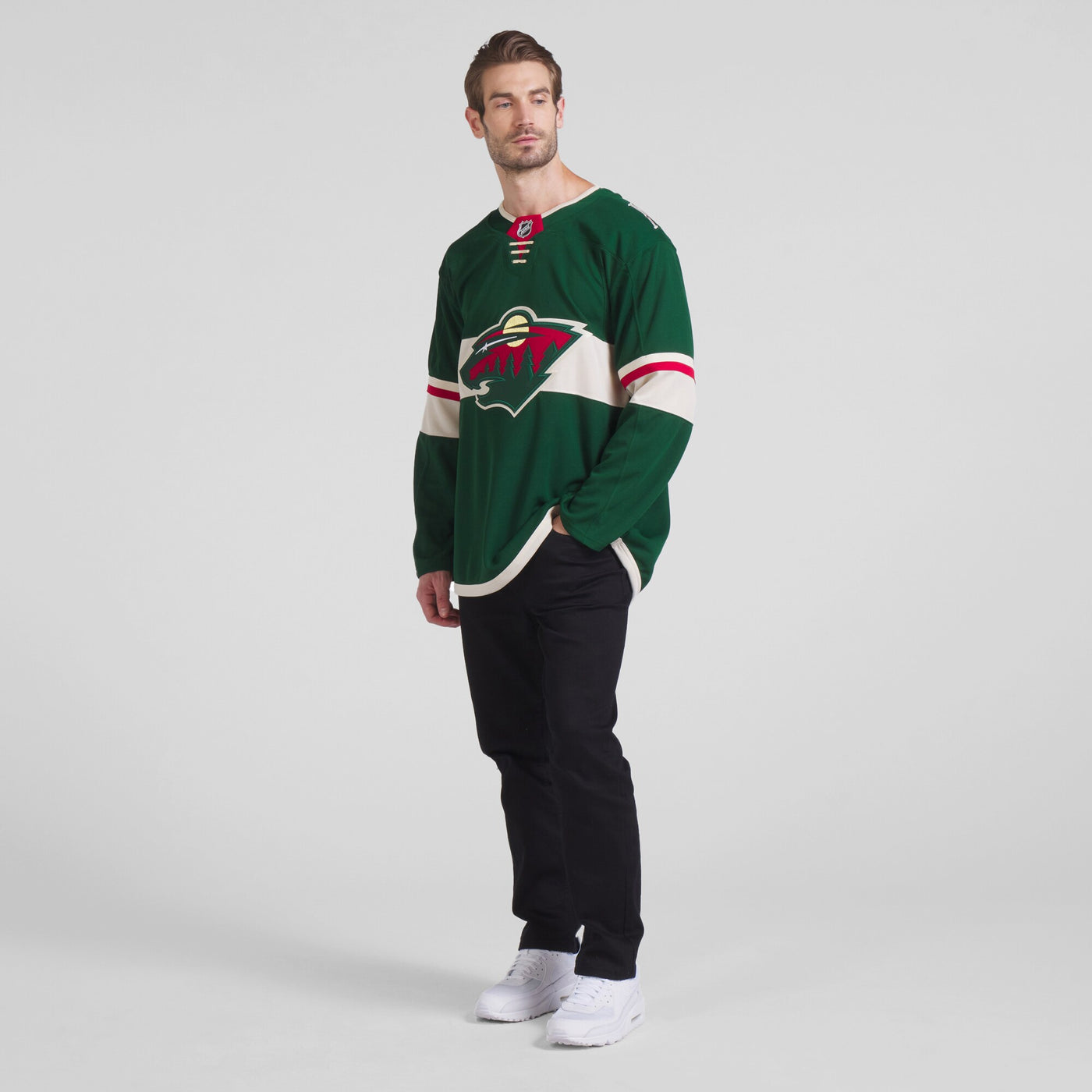 Minnesota Wild Fanatics Green Home Premium Jersey