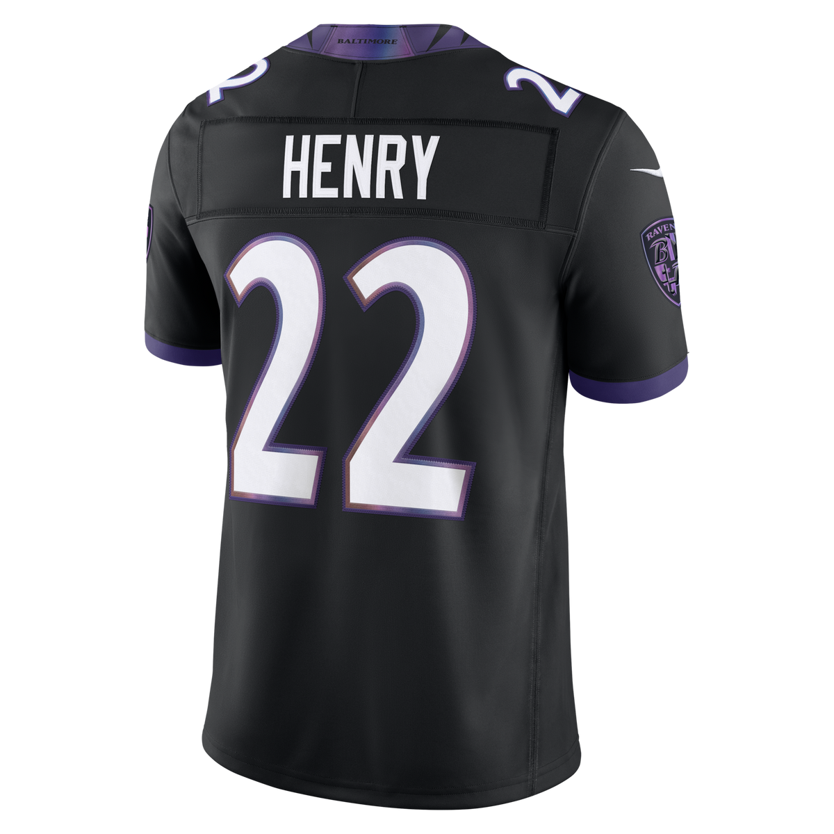 Baltimore Ravens Derrick Henry Black Alternate Alternate Vapor F.U.S.E. Stitched Limited Jersey