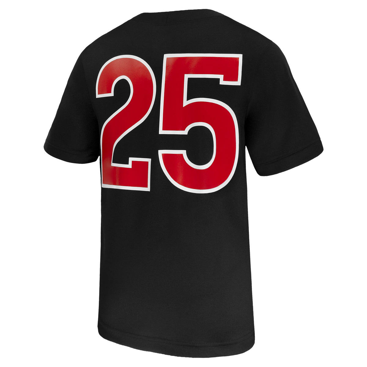 #25 Rutgers Scarlet Knights Untouchable Replica Game Jersey - Black
