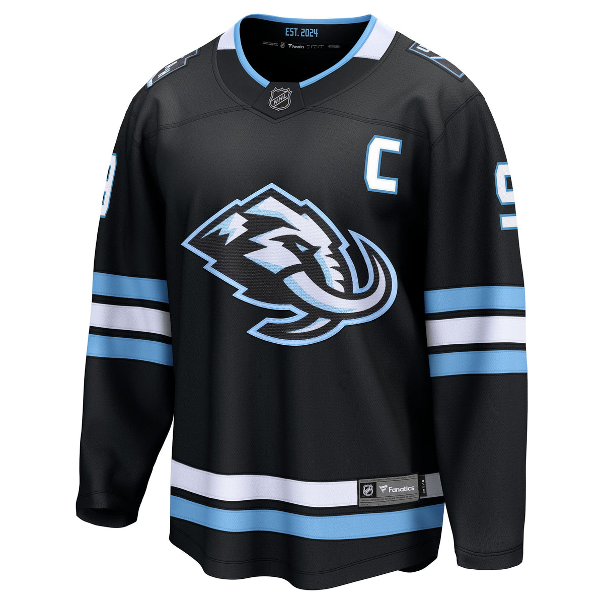 Utah Mammoth Clayton Keller Fanatics Black Home Breakaway Player Jersey