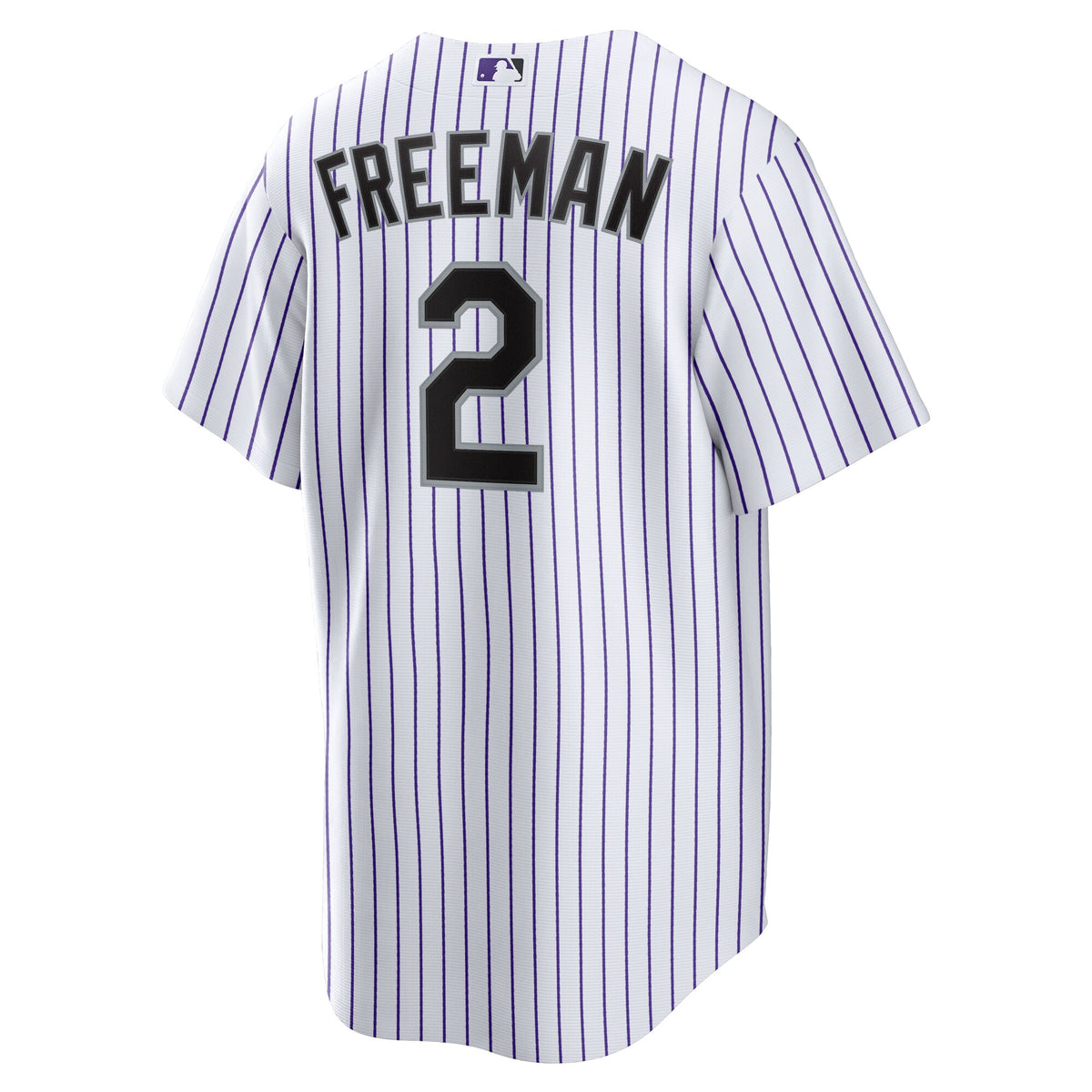 Colorado Rockies Tyler Freeman White Home Replica Jersey