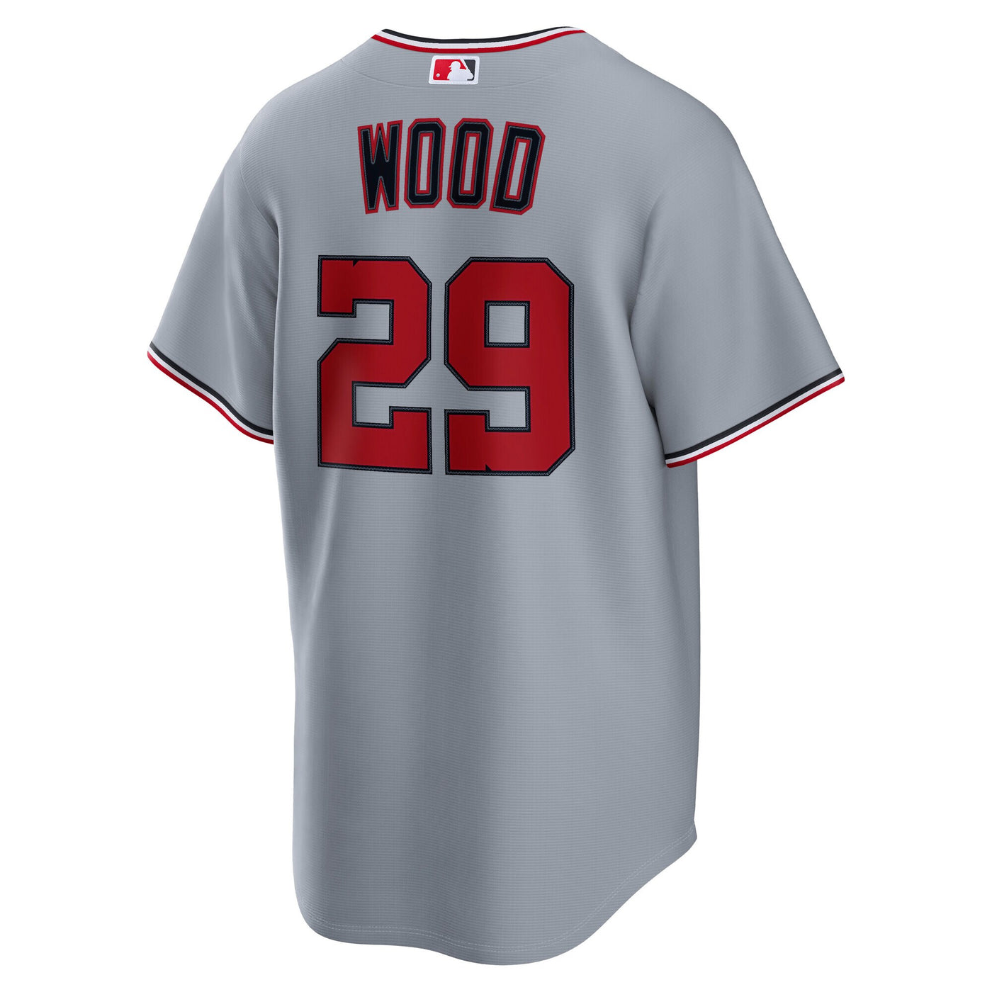 Washington Nationals James Wood Nike Gray Road Replica Jersey