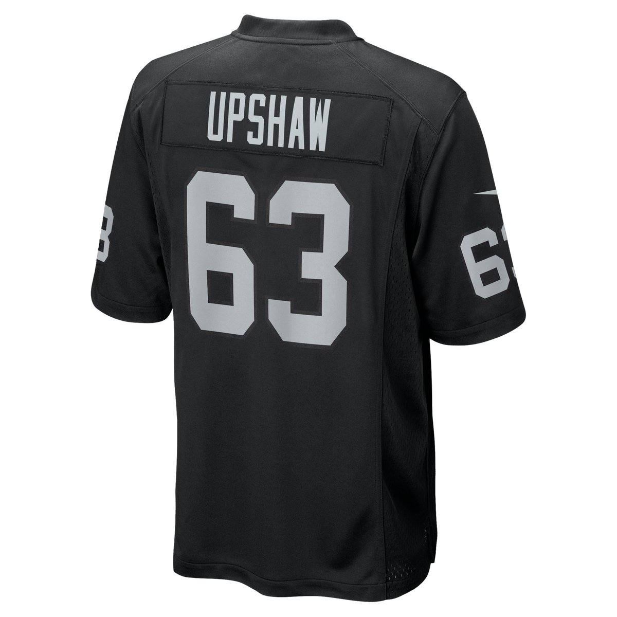Las Vegas Raiders Gene Upshaw Nike Black Game Retired Player Jersey