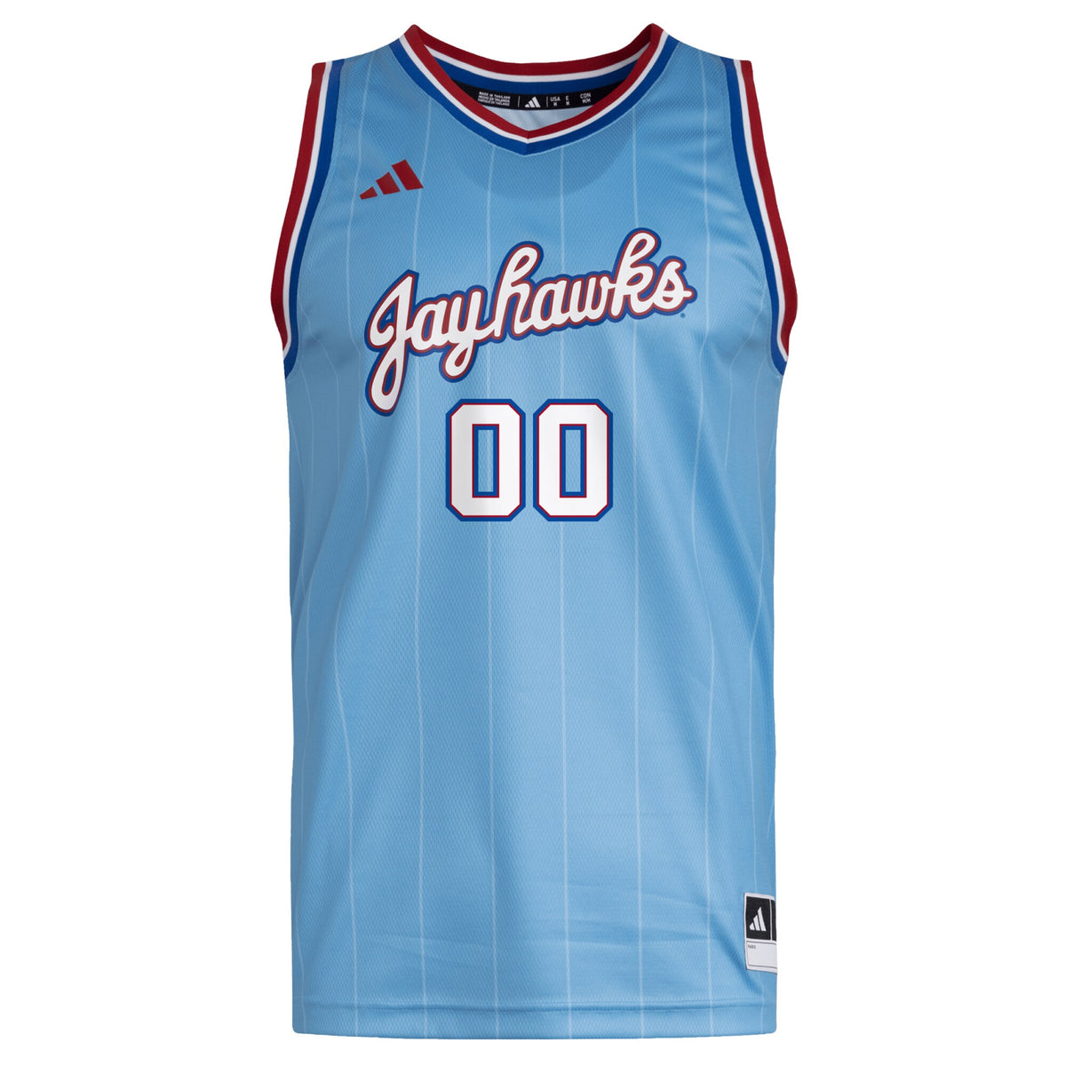#00 Kansas Jayhawks Replica Swingman Jersey - Light Blue