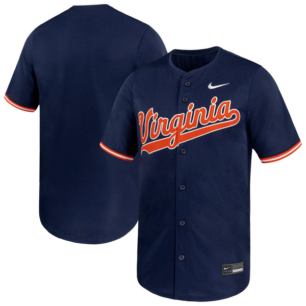 Nike Navy Virginia Cavaliers Limited Baseball Jersey