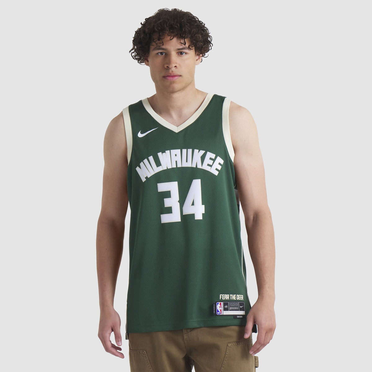 Milwaukee Bucks Giannis Antetokounmpo Dri-Fit Swingman Jersey