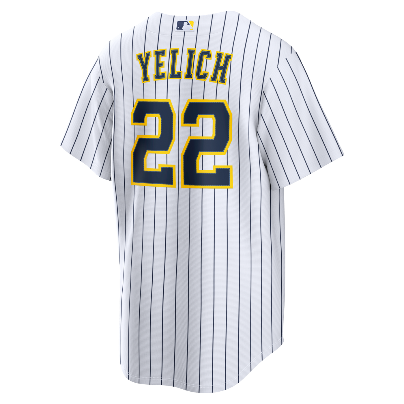 Milwaukee Brewers Christian Yelich Nike White Alternate Replica Jersey