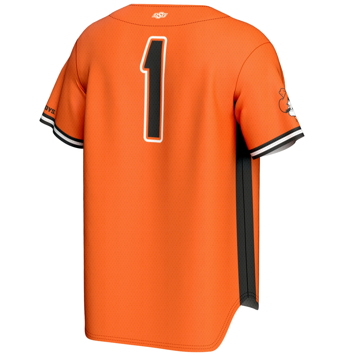 #1 Oklahoma State Cowboys GameDay Greats Lightweight Baseball Fashion Jersey - Orange