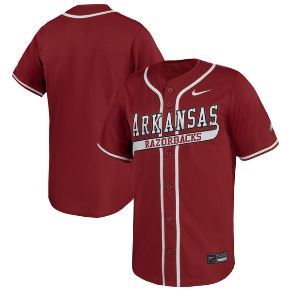 Nike Cardinal Arkansas Razorbacks Limited Baseball Jersey