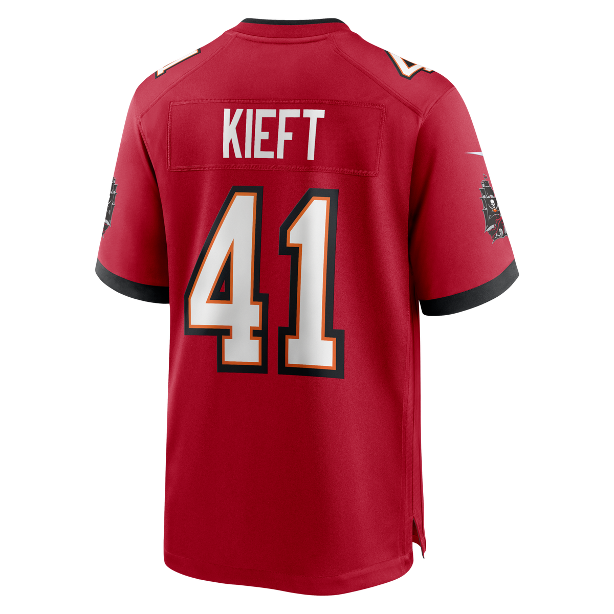 Tampa Bay Buccaneers Ko Kieft Red Game Player Jersey