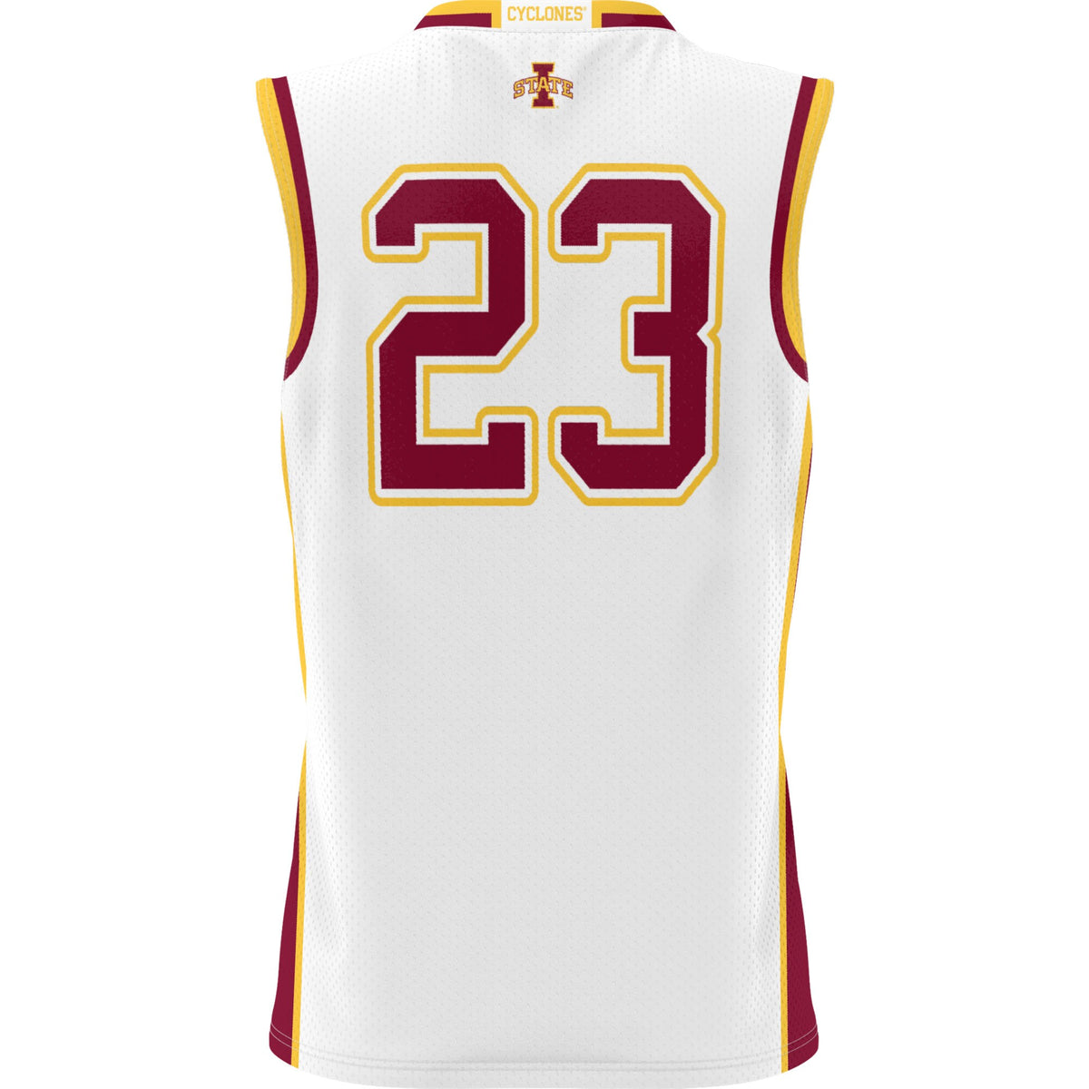 #23 Iowa State Cyclones GameDay Greats Lightweight Basketball Jersey - White