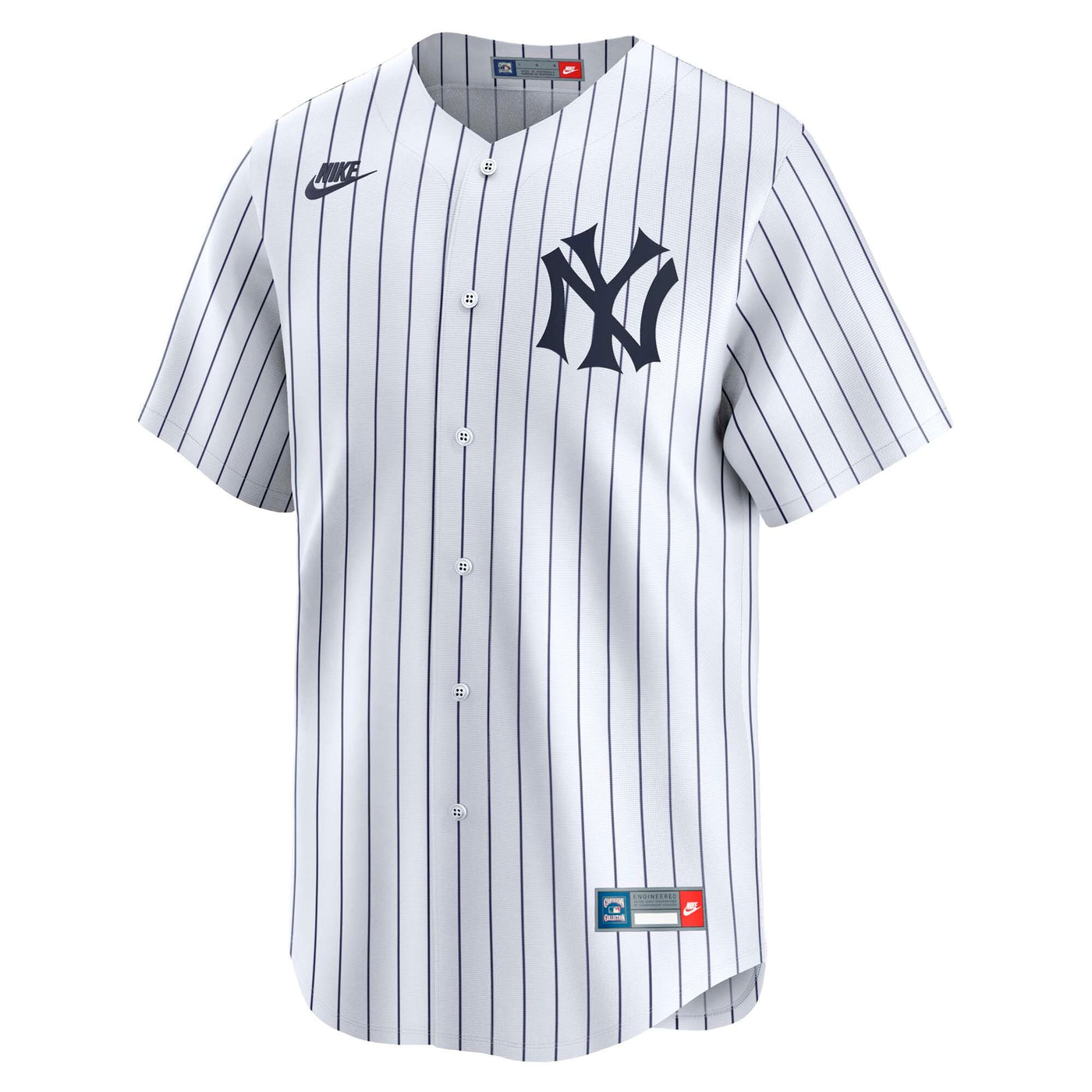 New York Yankees Mariano Rivera Nike White Throwback Cooperstown Collection Limited Jersey