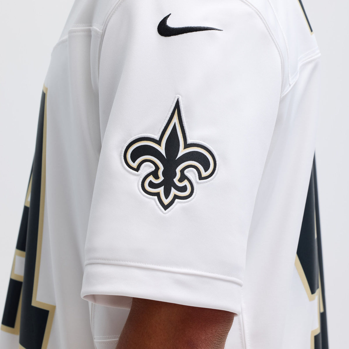 New Orleans Saints Alvin Kamara White Vapor F.U.S.E. Limited Jersey