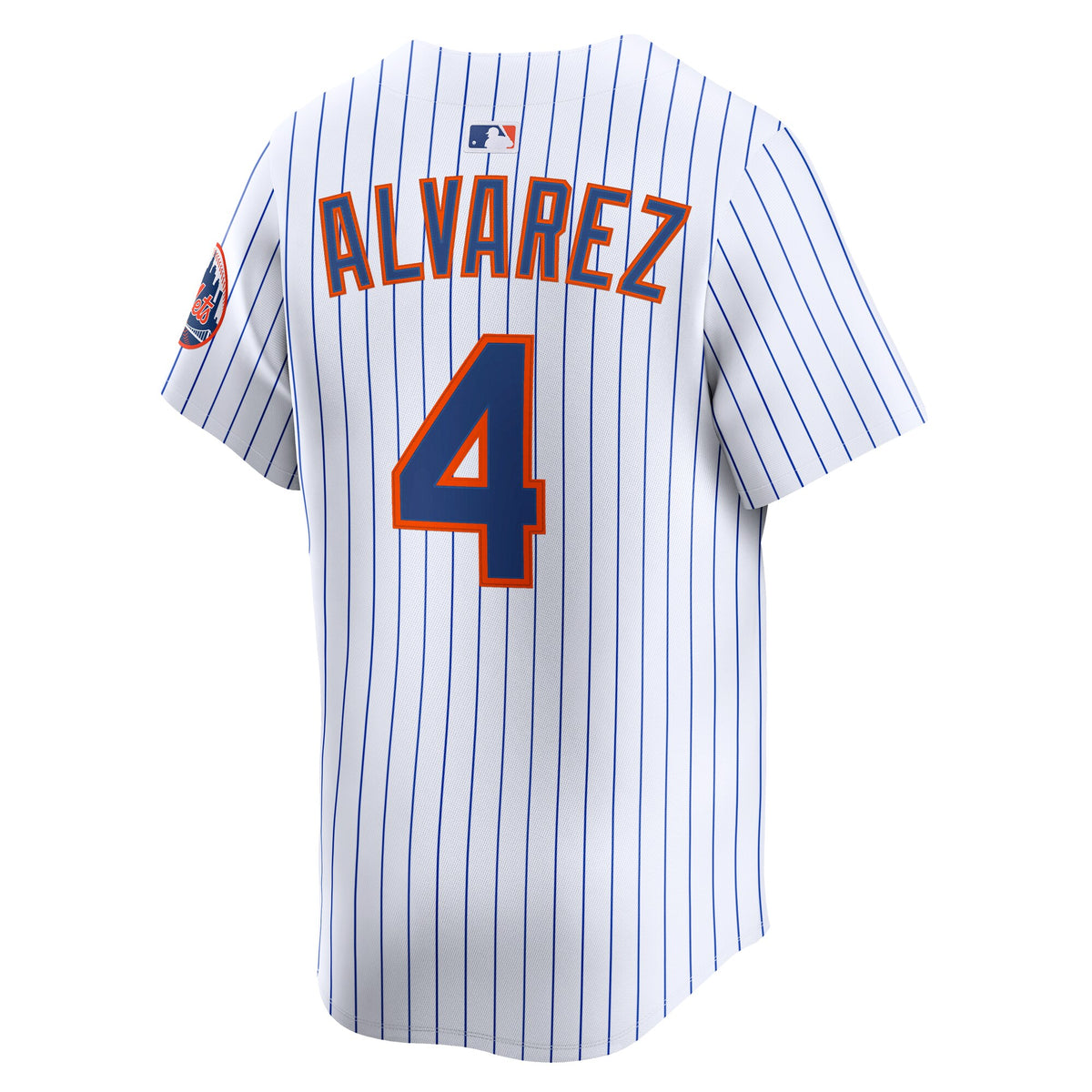 New York Mets Francisco Alvarez White Home Limited Player Jersey