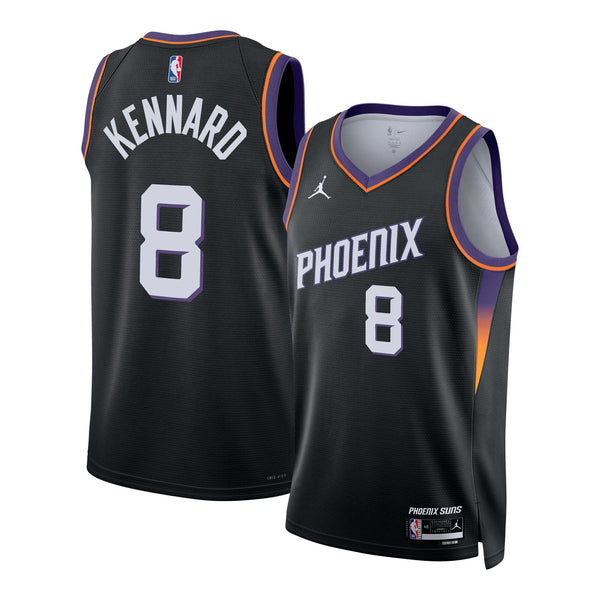 Phoenix Suns Jordan Brand Statement Edition Jersey - Black - Luke Kennard