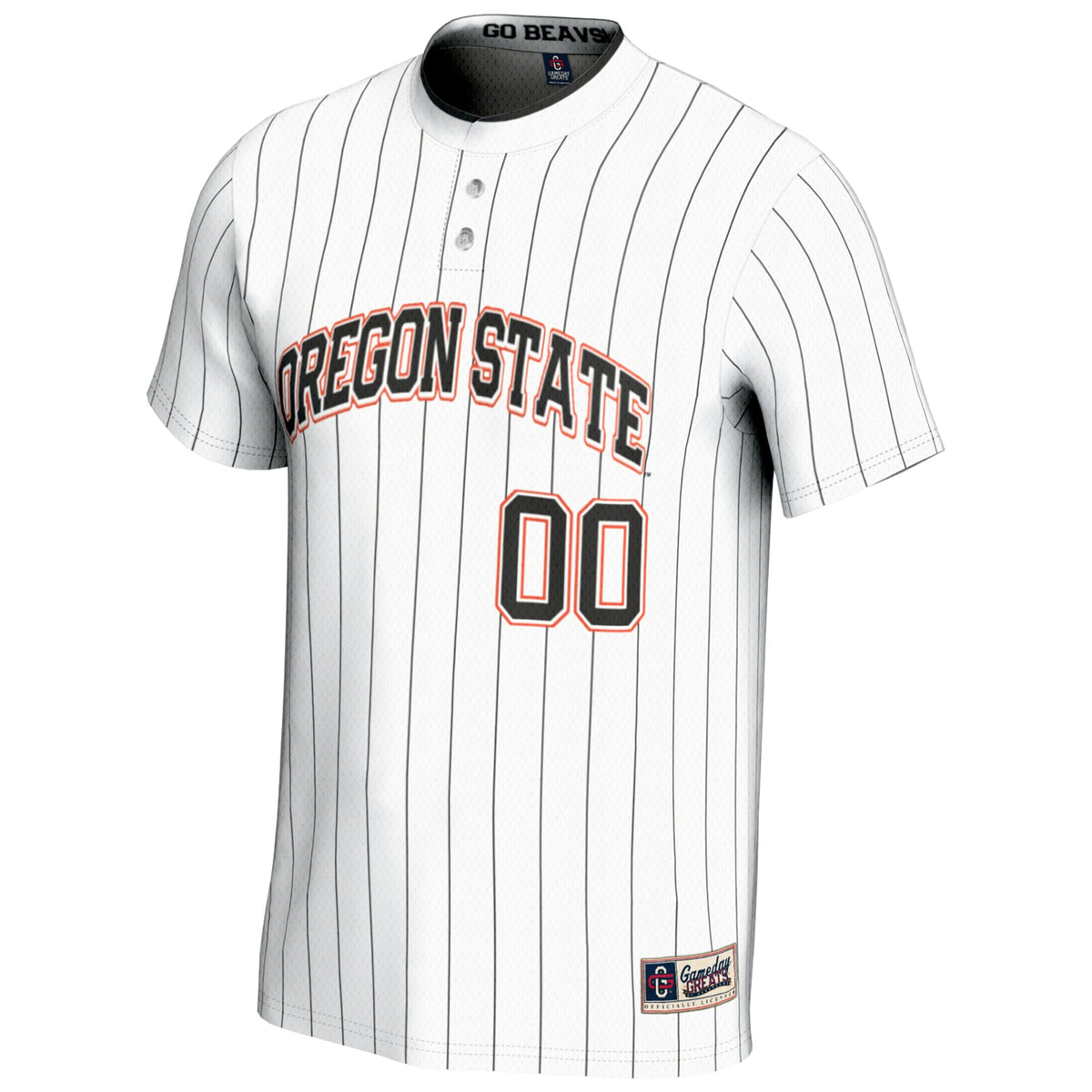 Oregon State Beavers GameDay Greats NIL Pick-A-Player Lightweight Softball Jersey - White