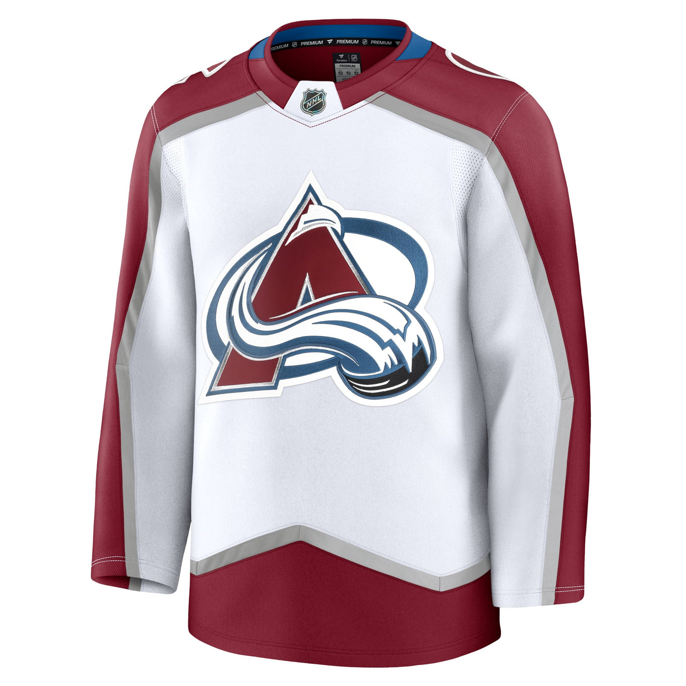 Colorado Avalanche Fanatics White Away Premium Jersey