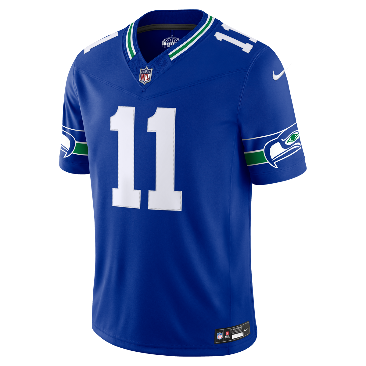 Seattle Seahawks Jaxon Smith-Njigba Royal Alternate Vapor F.U.S.E. Stitched Limited Jersey