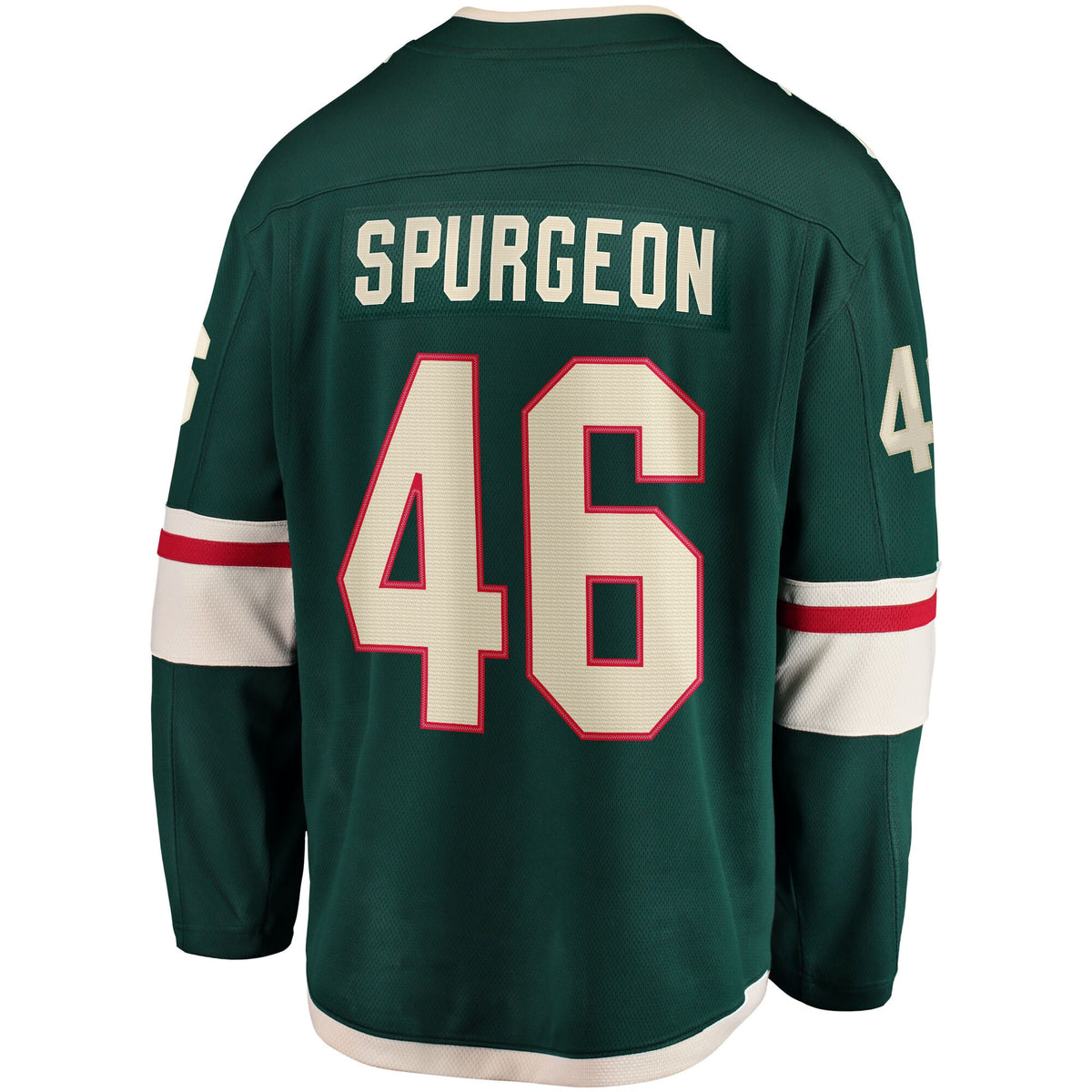 Minnesota Wild Jared Spurgeon Green Home Breakaway Player Jersey
