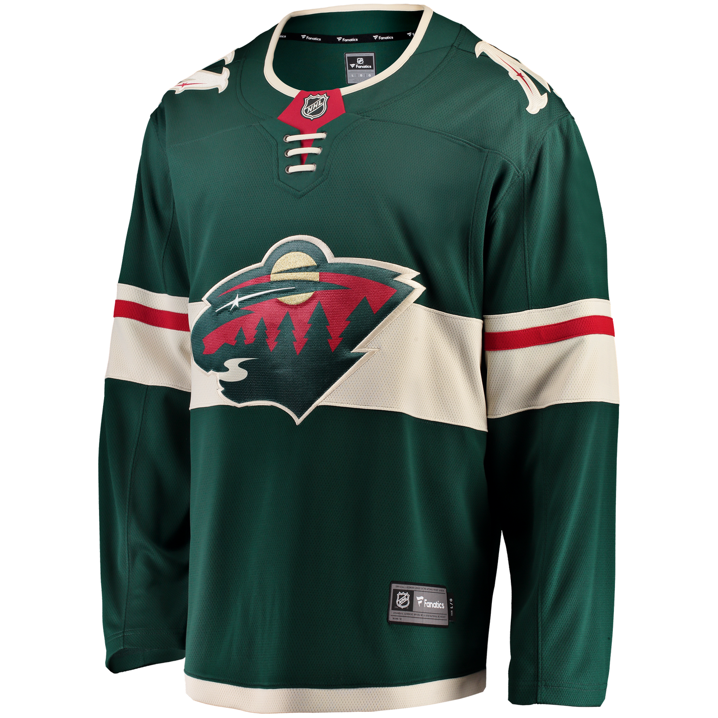 Minnesota Wild Fanatics Green Home Breakaway Jersey
