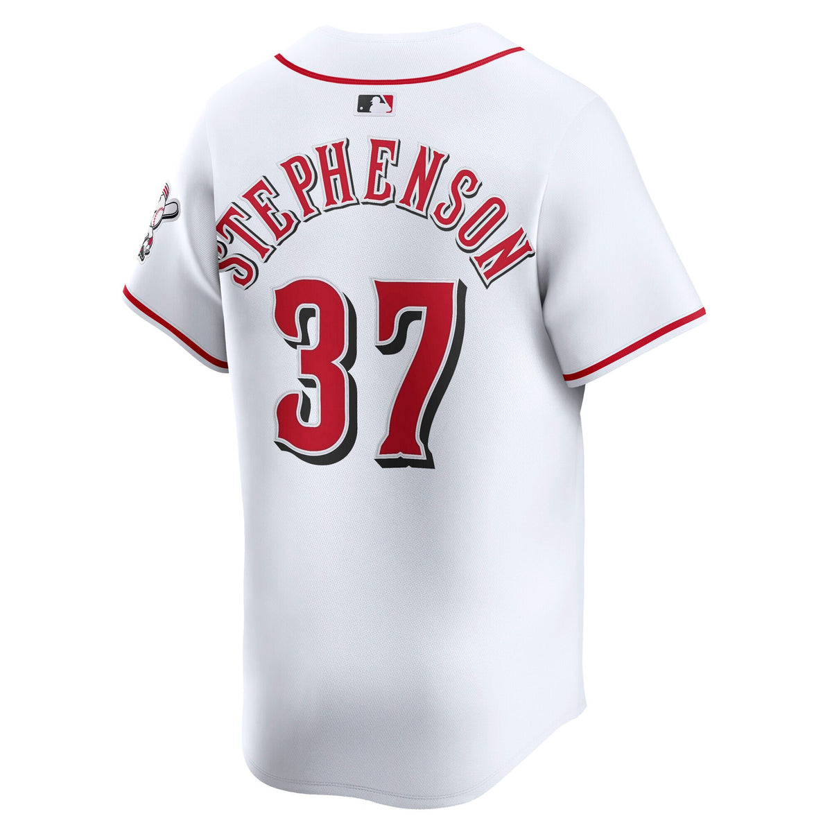 Cincinnati Reds Tyler Stephenson White Home Limited Player Jersey