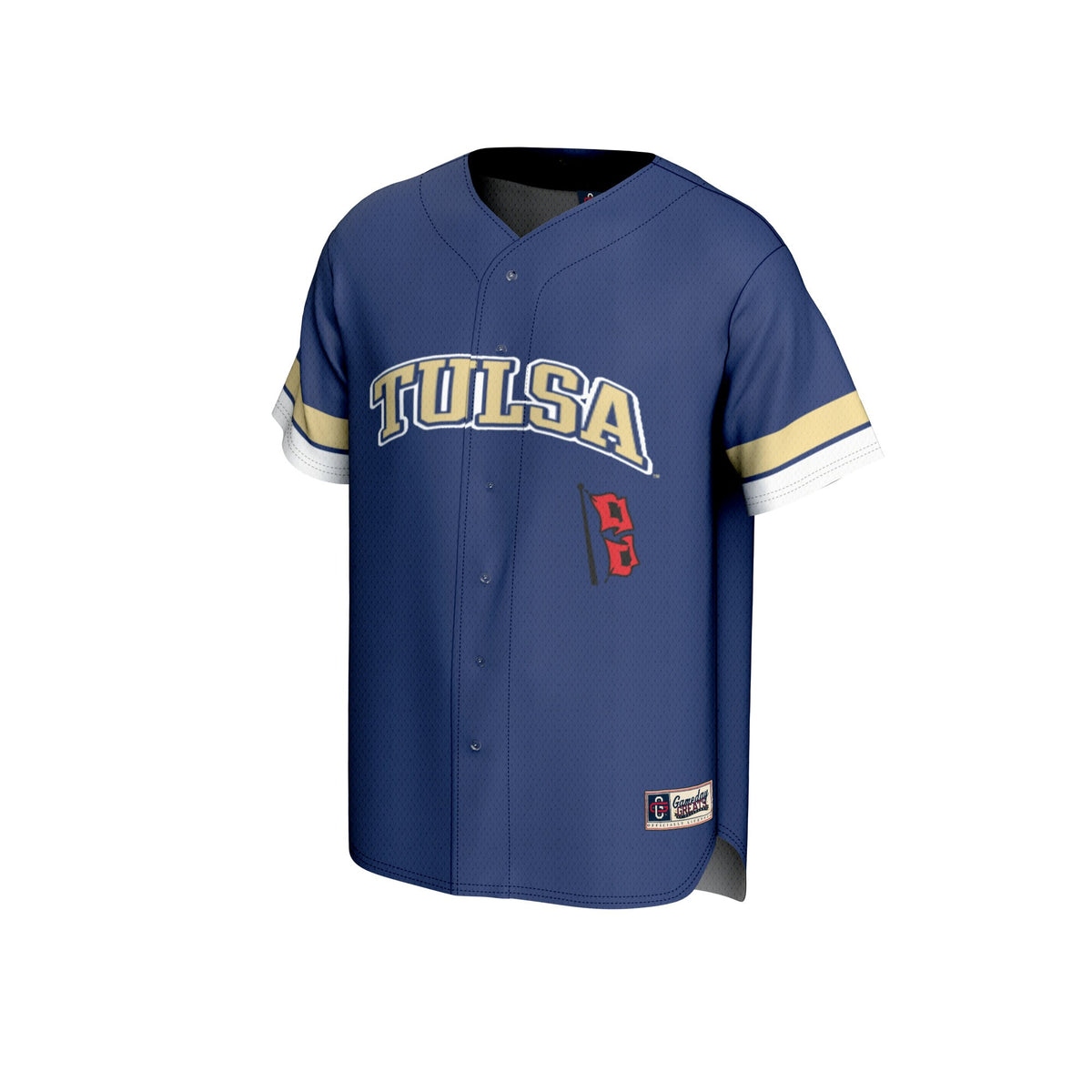 Tulsa Golden Hurricane GameDay Greats Baseball Jersey - Royal