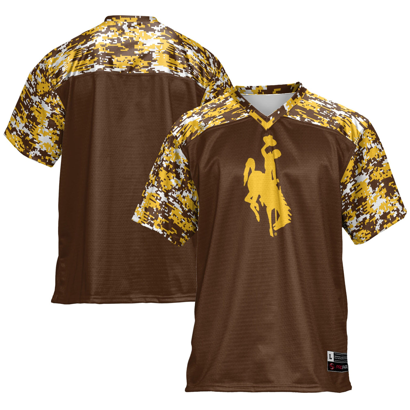 GameDay Greats Brown Wyoming Cowboys Football Jersey