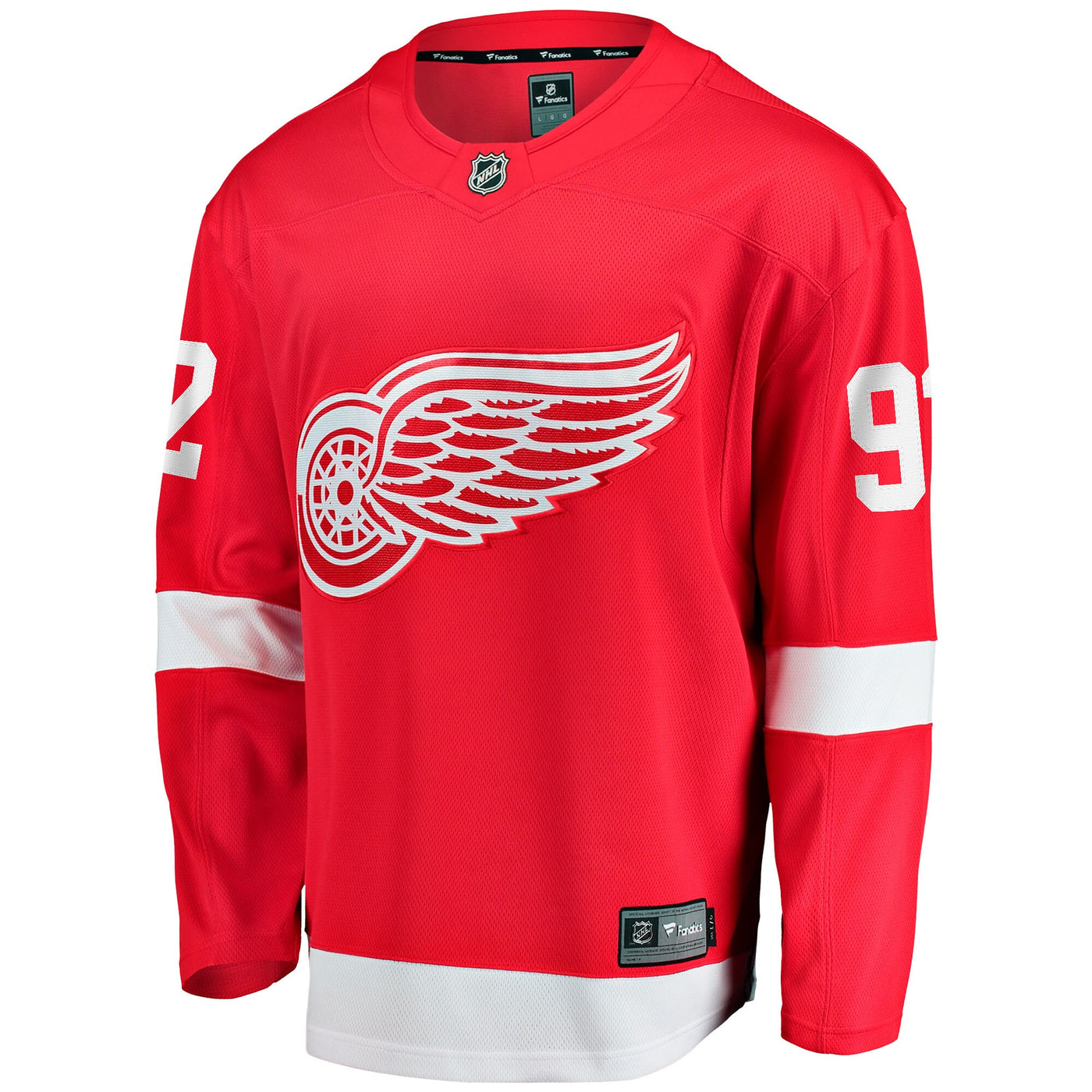 Detroit Red Wings Marco Kasper Fanatics Red Home Breakaway Jersey