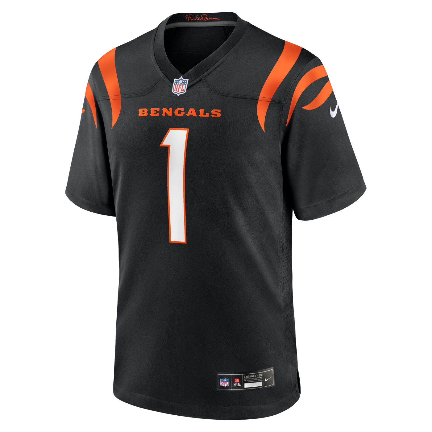 Cincinnati Bengals Ja'Marr Chase Nike Black Game Jersey
