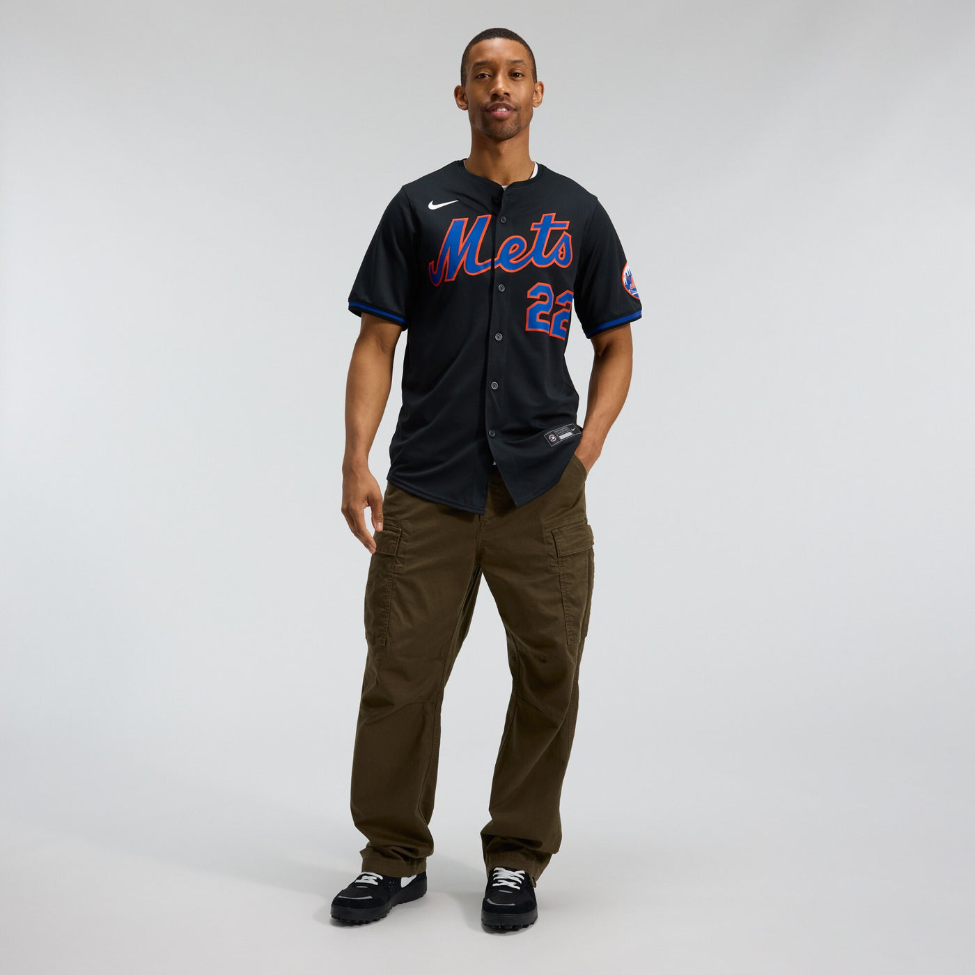 New York Mets Juan Soto Nike Black Alternate Limited Player Jersey