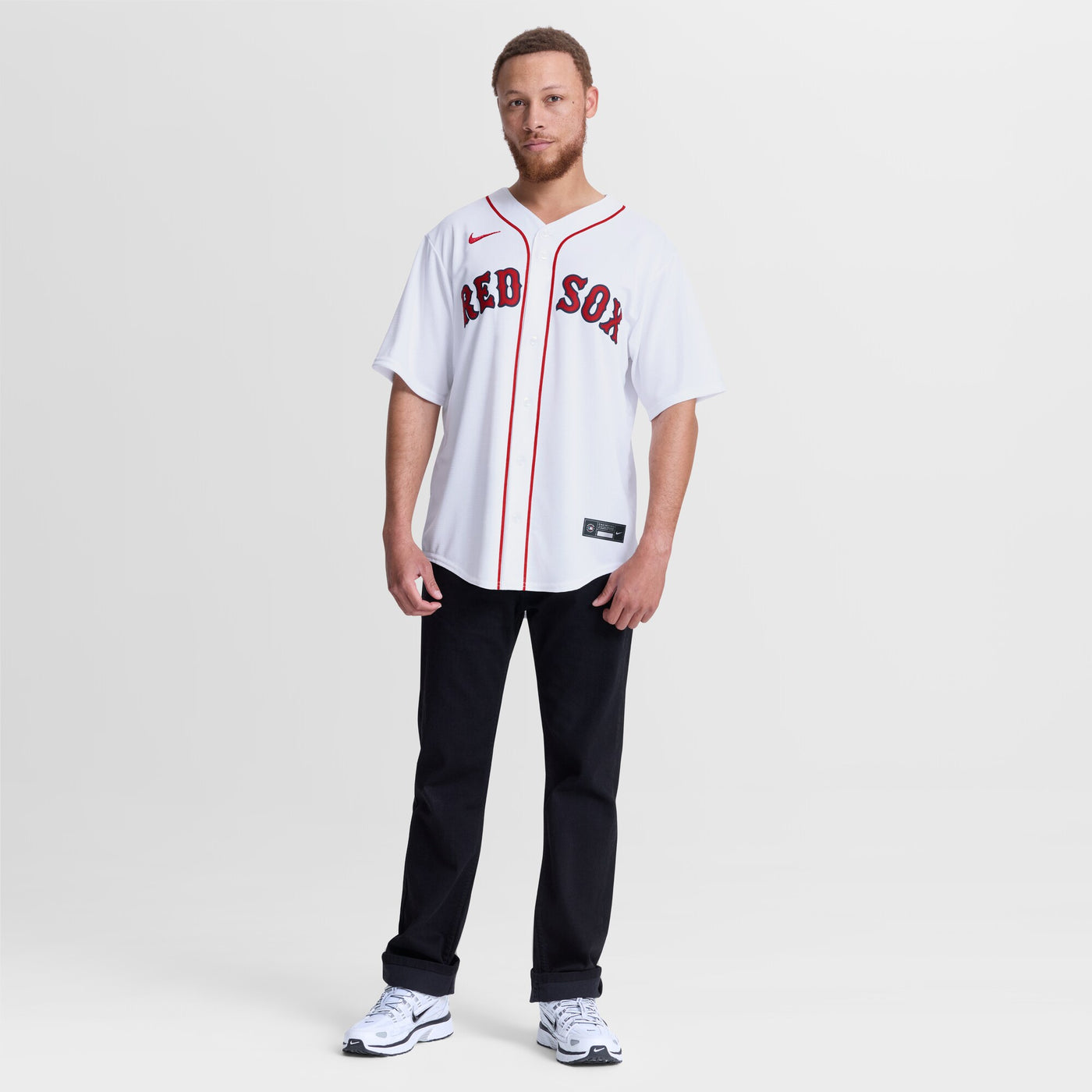 Boston Red Sox Willson Contreras Nike White Home Replica Jersey